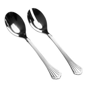La Fleur Salad Servers, Set of 2