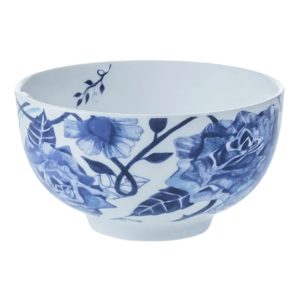 Peacock Sapphire Garden Nibble Bowls, Set of 2