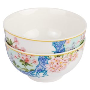 Belle Fleur Nibble Bowls, Set of 2
