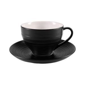 BlancNoir Cup and Saucer