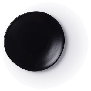 Noir et Noir Side Plate