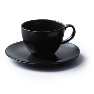 Noir et Noir Cup and Saucer