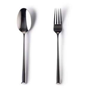 Mirror Salad Server Set