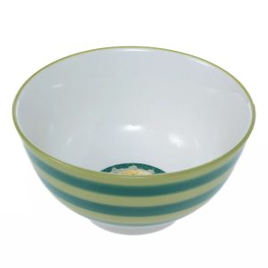 Princess Hand-Painted Green Nibble Bowls, Set of 4