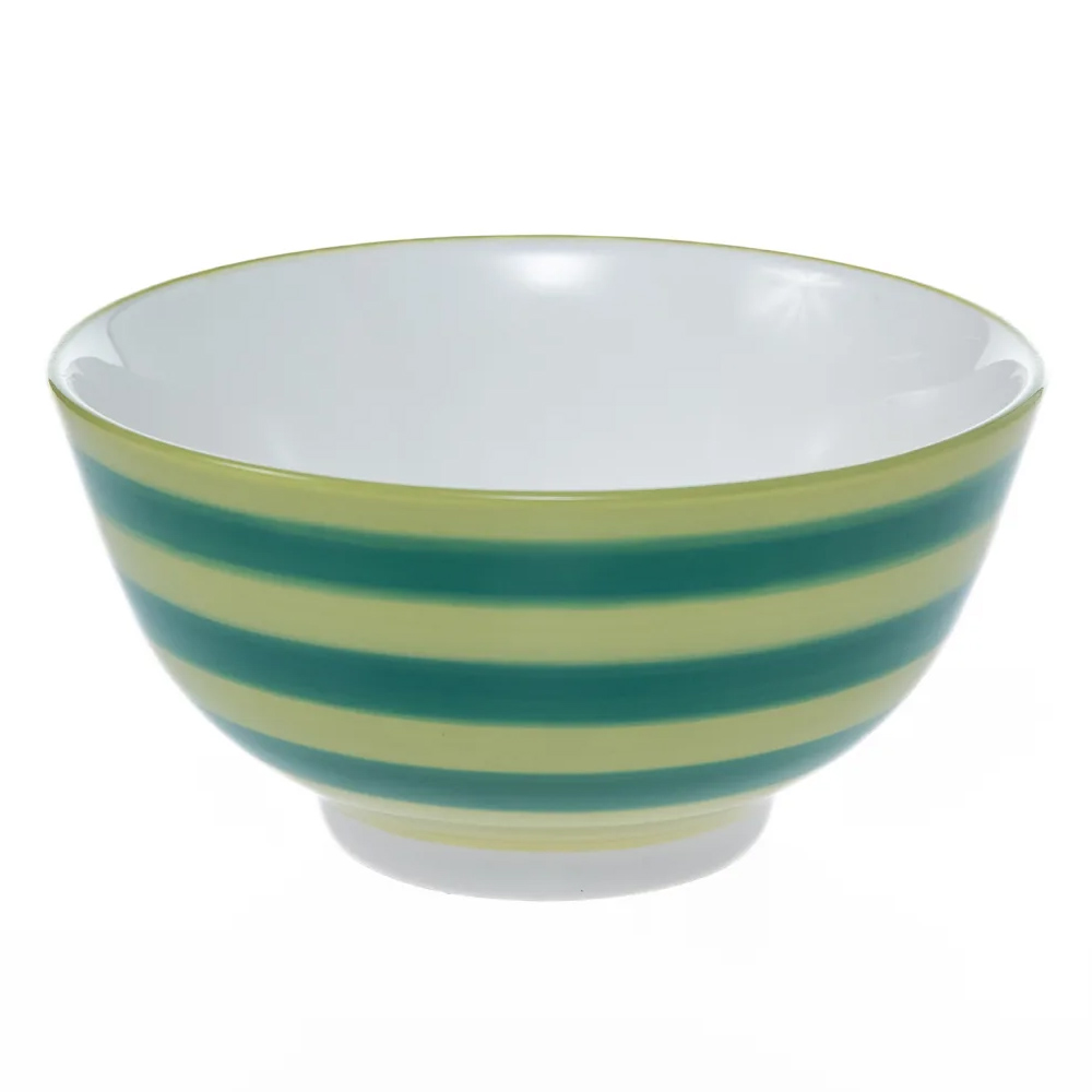 Princess Hand-Painted Green Nibble Bowls, Set of 4 - Image 3
