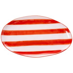 Princess Hand-Painted Oval Platter, 36.5cm