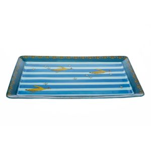 Princess Hand-Painted Rectangular Decal Platter, 41cm