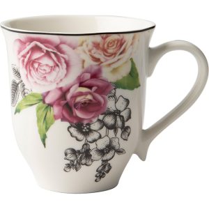 Wavy Rose Mug