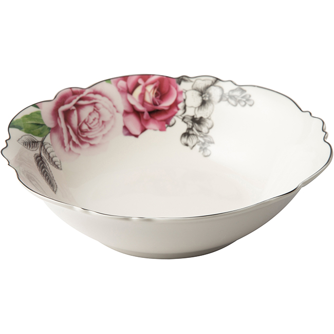 Wavy Rose Salad Bowl - Image 4