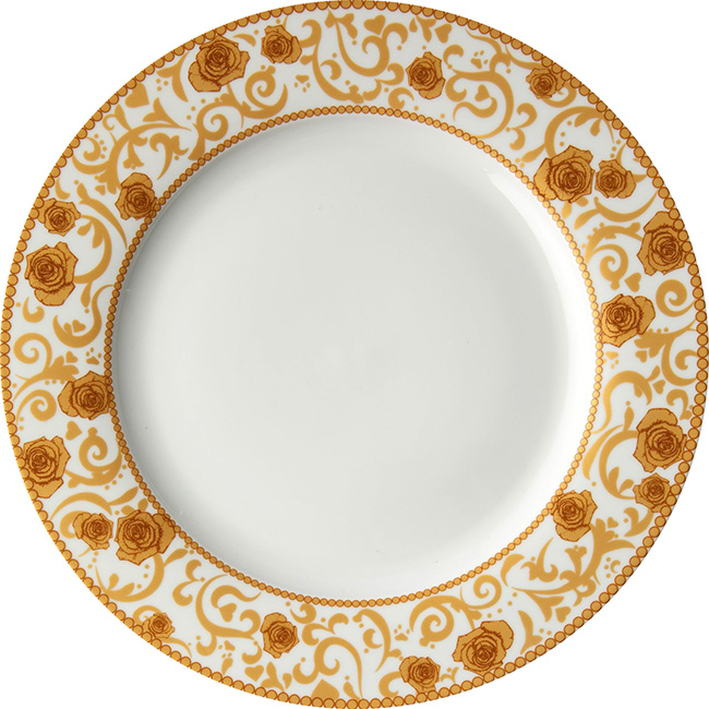 Mica Gold Charger Plate