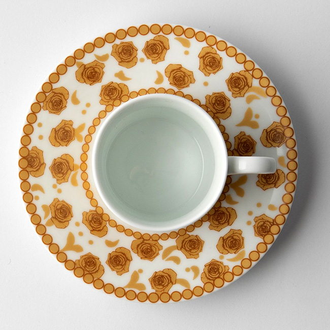 Mica Gold Espresso Cup & Saucer, Set Of 2 - Image 10