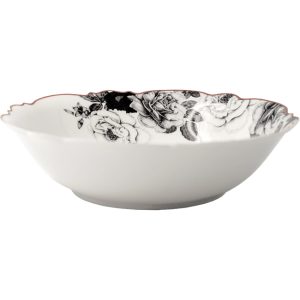 Black Rose Salad Bowl, 23cm