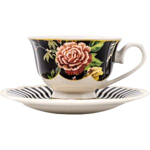 Botanica Rose Cup & Saucer