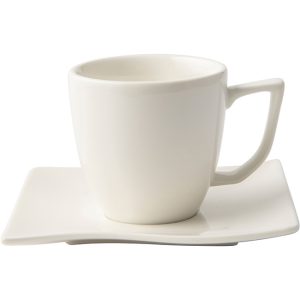 Square Espresso Cup & Saucer