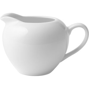 Super White Coupe Milk Jug