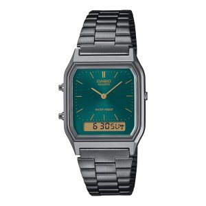 Retro AnaDigi Wrist Watch, AQ-230EGG-3ADF