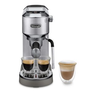 Dedica Duo Manual Pump Espresso Coffee Machine with Cold Brew, EC890